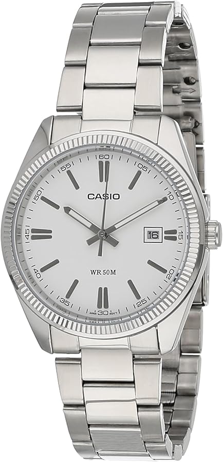 CASIO S7231425 39mm 30mm Infant Watch One Size, white/grey, Bracelet