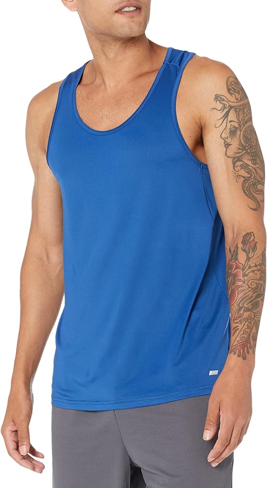 Amazon Essentials Men's Tech Stretch Tank T-Shirt