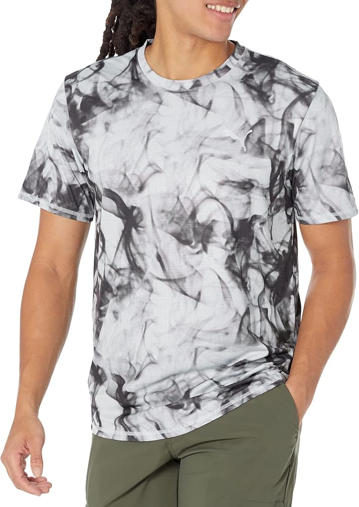 PUMA Men's Run Favorite Graphic Short Sleeve Tee