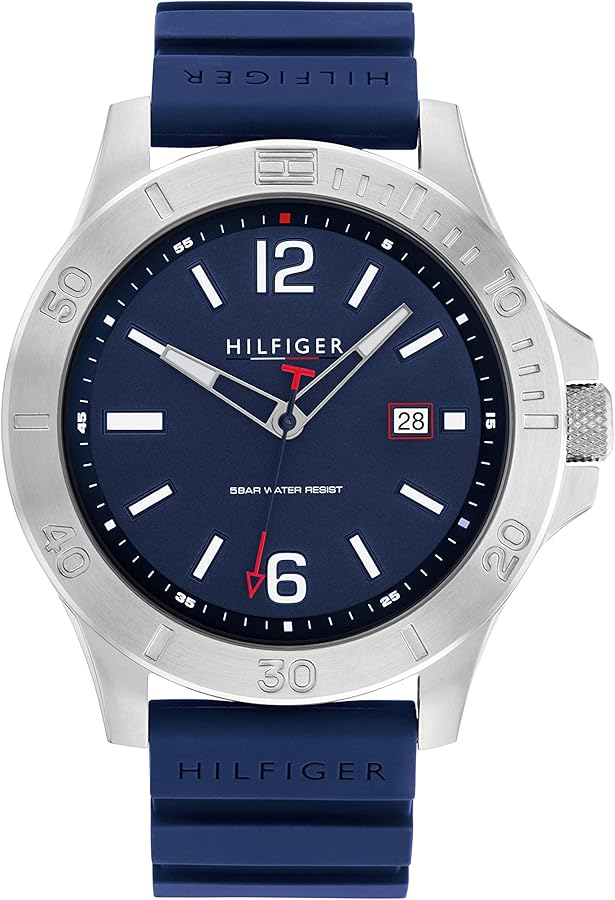 Tommy Hilfiger Men's Preppy Stainless Steel Quartz Watches - Effortlessly Stylish