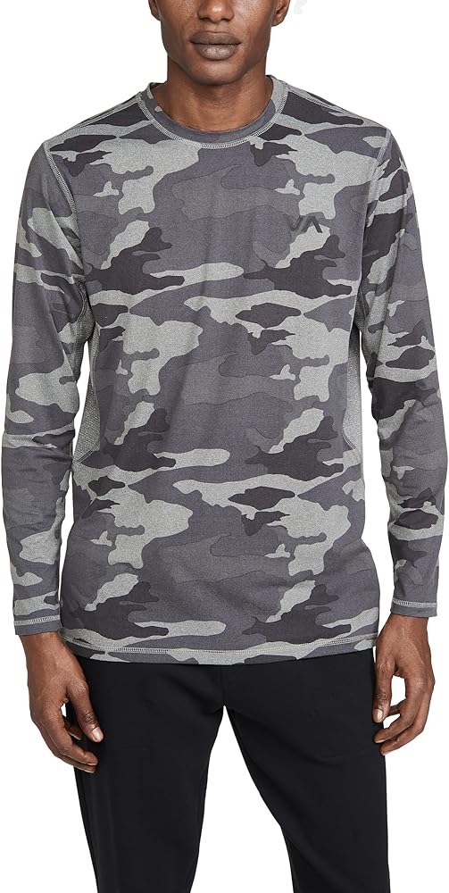 RVCA Men's Sport Vent Long Sleeve Crew Neck T-Shirt