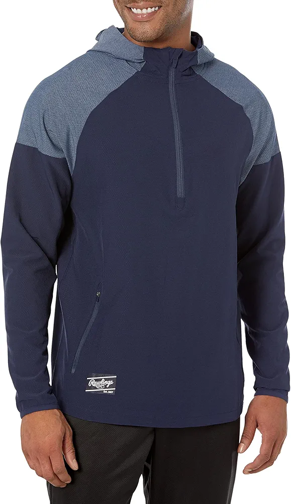 Rawlings Men's Color Sync Long Sleeve Baseball Batting Jacket