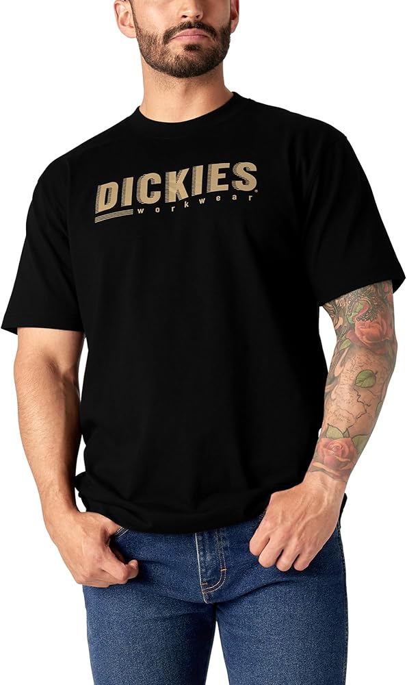 Dickies Men's Big & Tall Short Sleeve Workwear Graphic T-Shirt