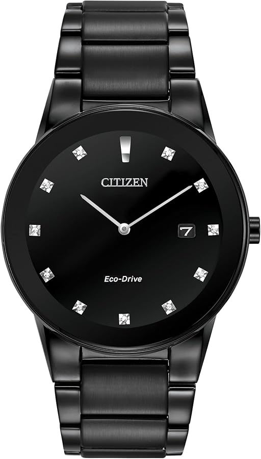 Citizen Eco-Drive Axiom Mens Watch, Stainless Steel