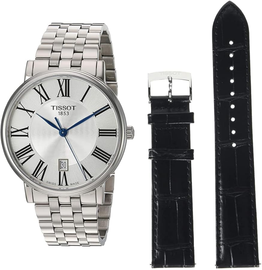 Tissot Unisex-Adult Carson Stainless Steel Dress