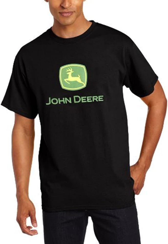 John Deere Men's Trademark Logo Core Short Sleeve Tee