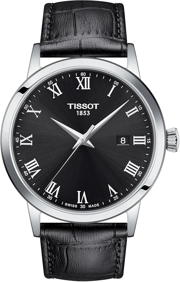 Tissot Mens Classic Dream Stainless Steel Dress Watch