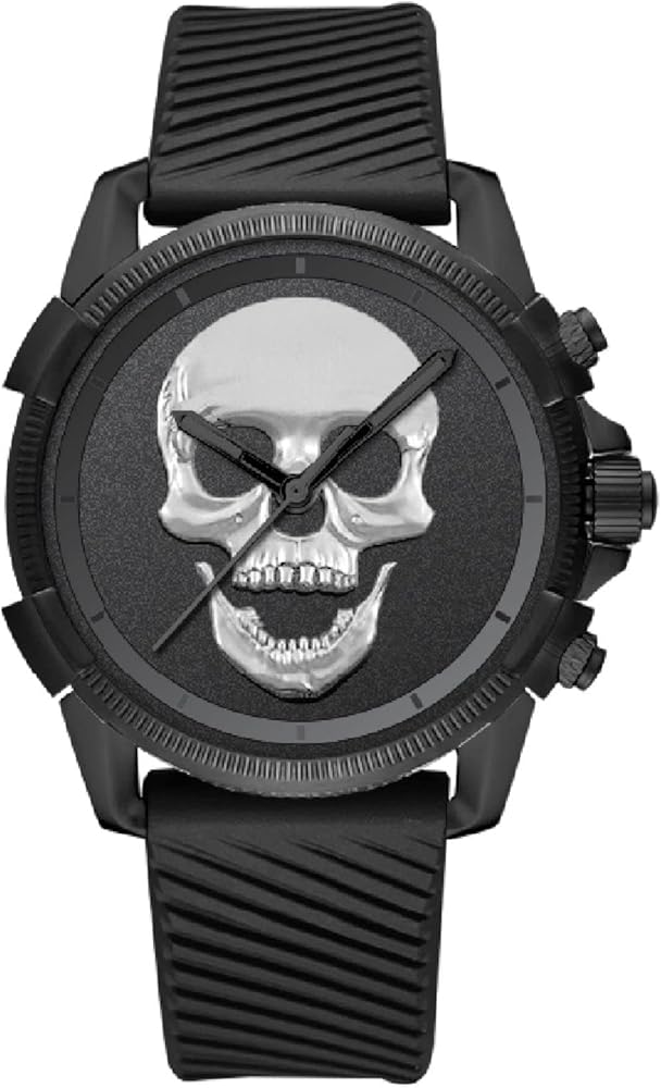 ED HARDY Skull Men's Quartz Movement Analog Watch