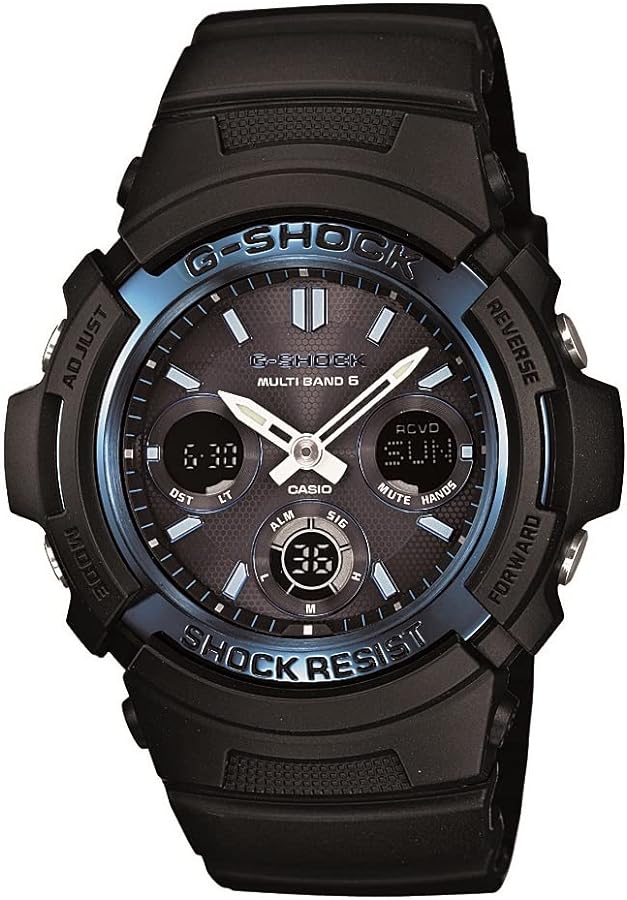 Casio AWG-M100A-1ACR G-Shock AWGM100A-1A Men's Tough Solar Black Resin Sport Watch