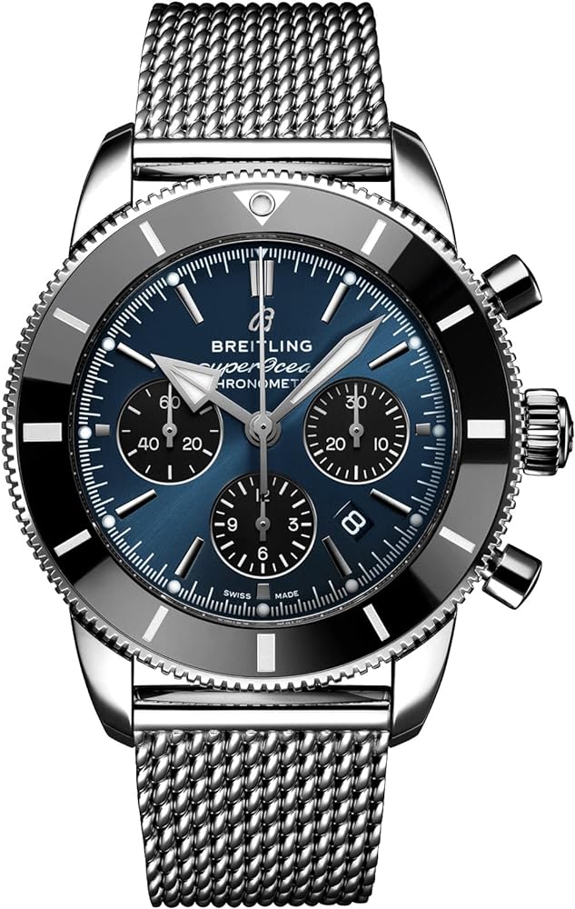 Breitling Superocean Heritage II Chronograph Automatic Blue Dial Men's Watch AB0162121C1A1