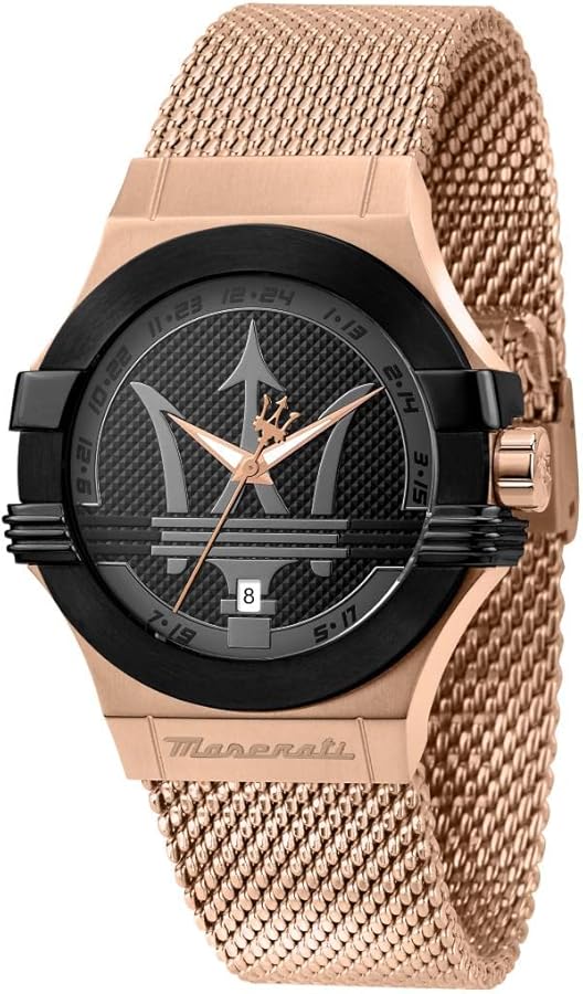 Maserati Men's R8853108009 Rose Gold Stainless Steel Quartz Dress Watch