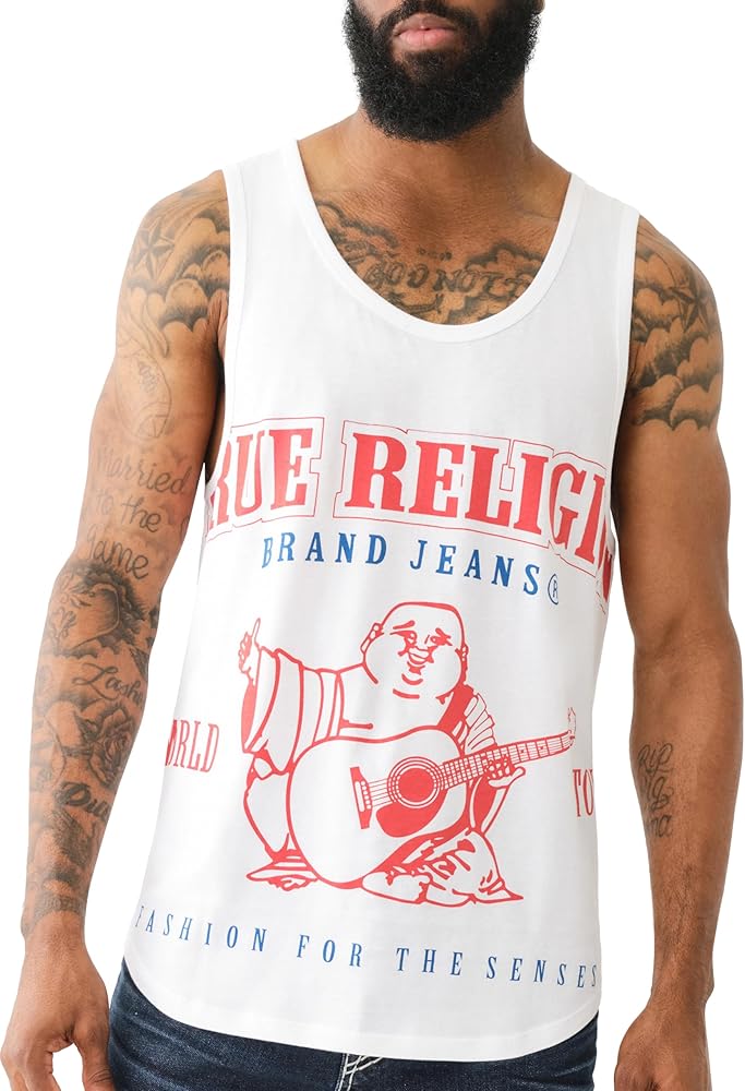 True Religion Men's Overt Waterbase SRS Tank