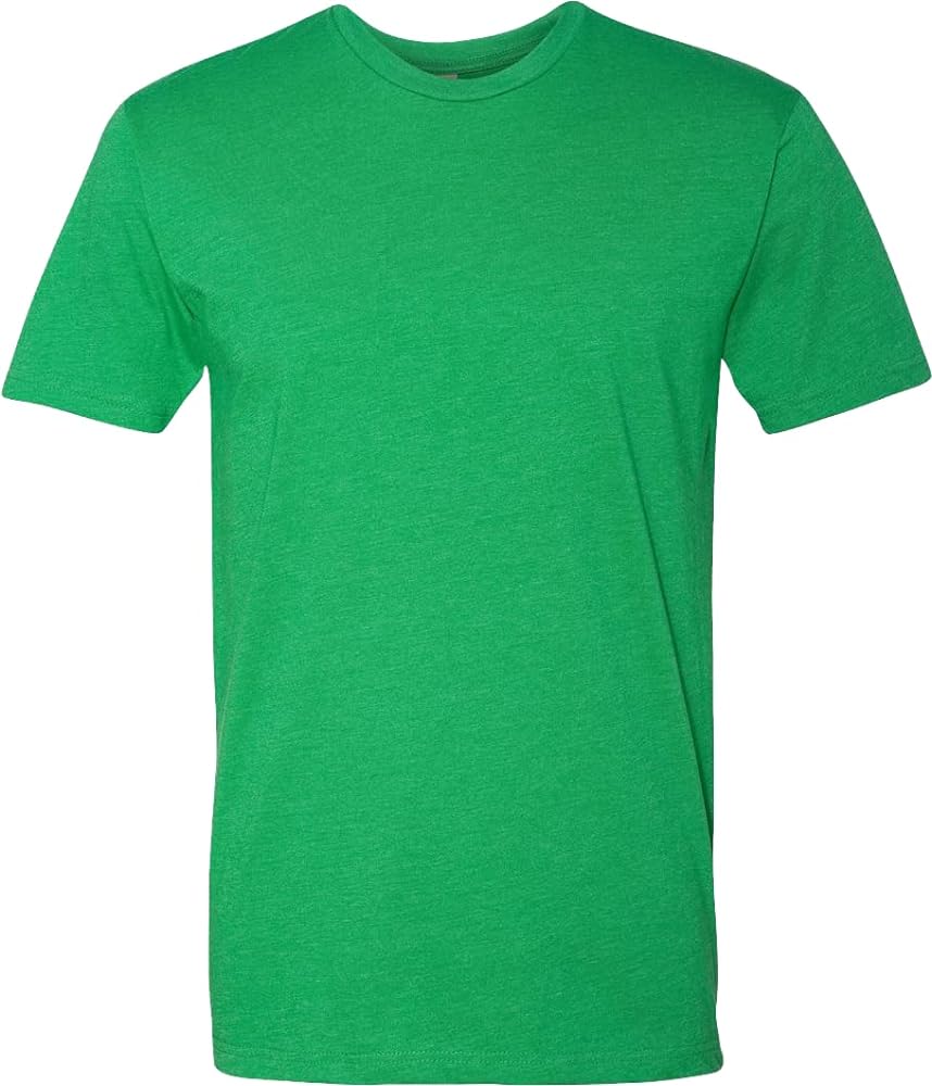 Next Level Apparel Mens Premium Fitted CVC Crew Tee Kelly Green(1pck) Large