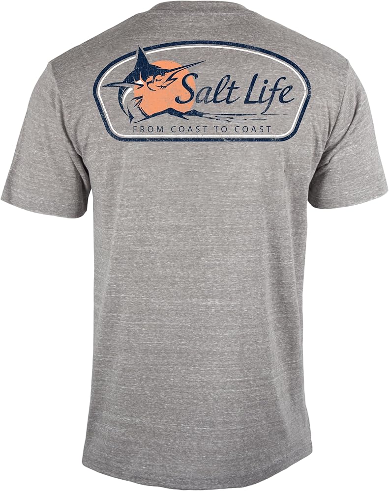 Salt Life Men's Marlin Sun Coast Short Sleeve Tee