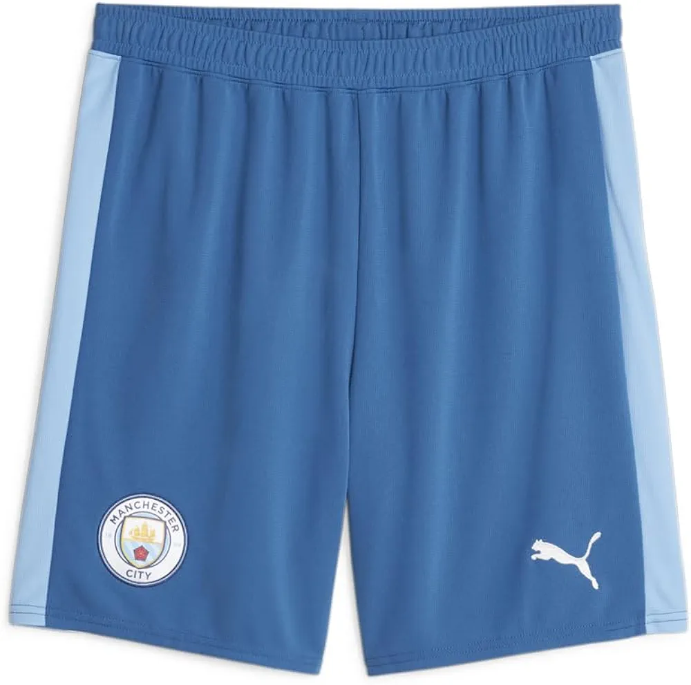 PUMA Men's Manchester City Shorts (as1, Alpha, x_l, Regular, Regular) Blue