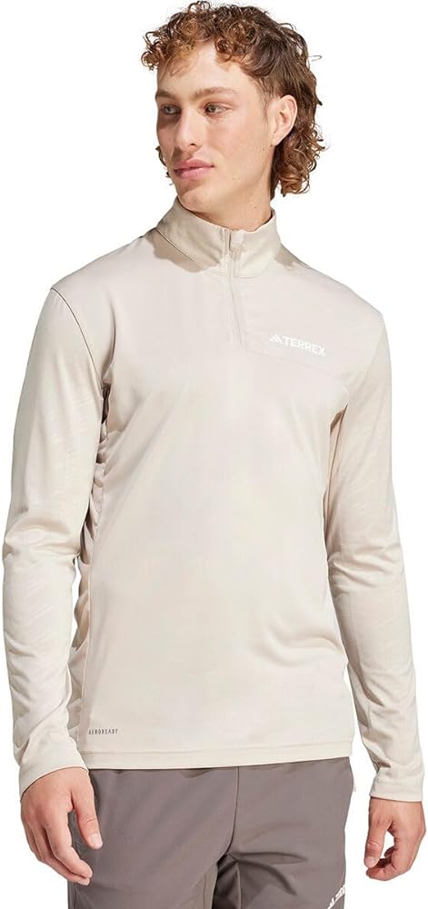 adidas Men's Terrex Multi Half-Zip Long Sleeve T-Shirt