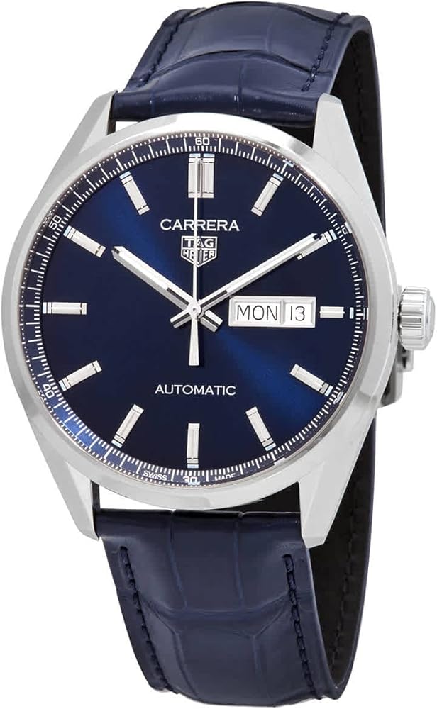 Tag Heuer Carrera Automatic Blue Sunray Men's Watch WBN2012.FC6502