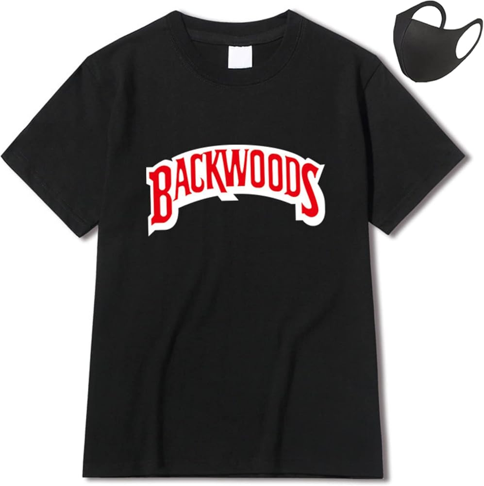 Backwoods Tshirt Men Graphic Crop Top Shirt Backwoods Street Tees Backwoods T-Shirts for Women