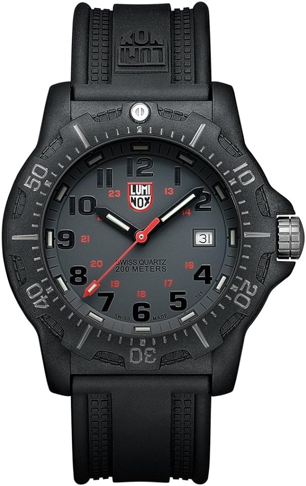 Luminox Land Black OPS Carbon 8800 Men's Grey Face Watch A.8802