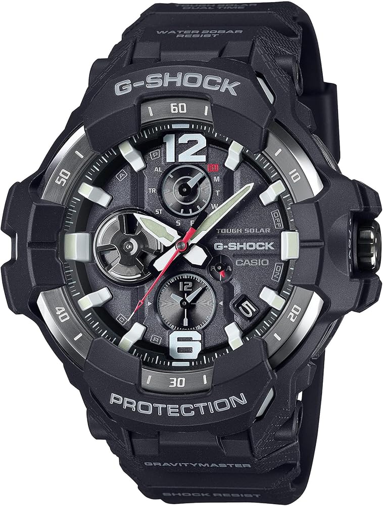 G-Shock Casio Master of G Air Gravitymaster Solar Connected Black Resin Strap Watch - GRB300-1A