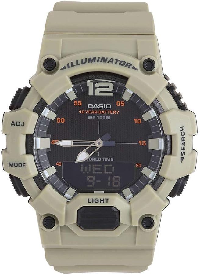 Casio HDC-700-3A3 Illuminator Analog Digital Mens Watch 100M WR HDC-700 Original