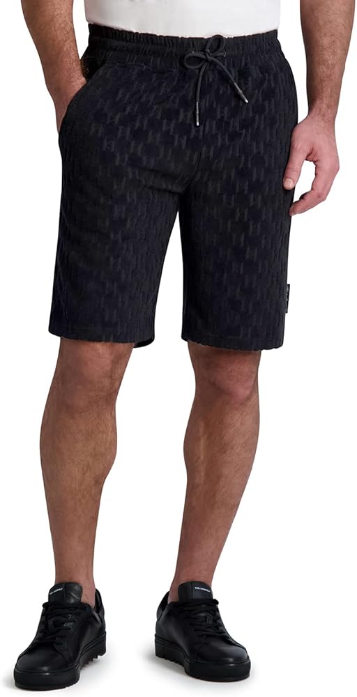 KARL LAGERFELD Men's Casual French Terry Short