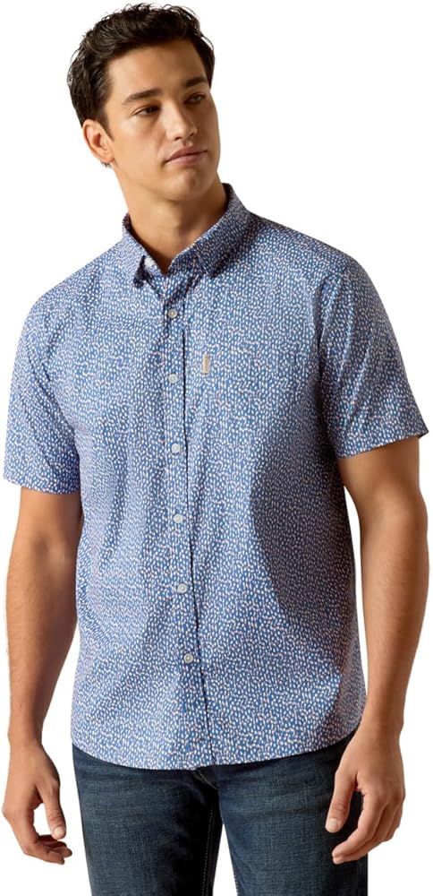 Ariat Men's Melvin Stretch Modern Fit Shirt