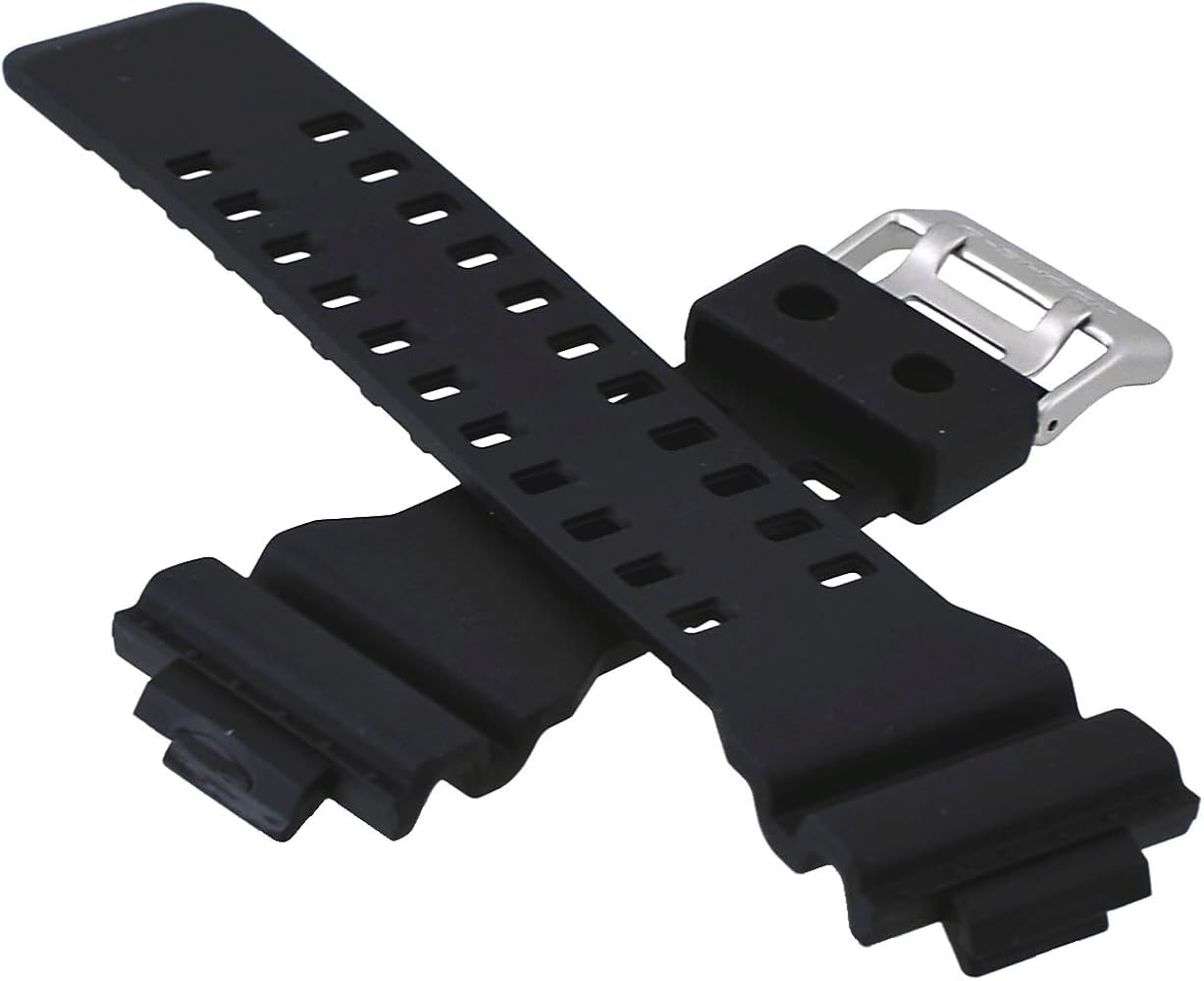 Casio Mens G-Shock Resin Replacement Watch Band Black