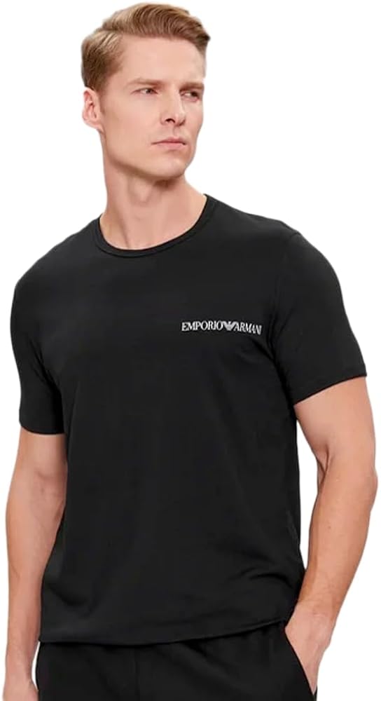 Emporio Armani Men's Core Logoband 2-Pack T-Shirt