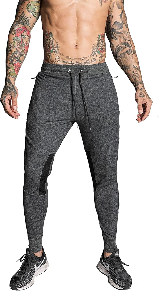 Mens Joggers Sweatpants Slim Fit Athletic Workout Pants