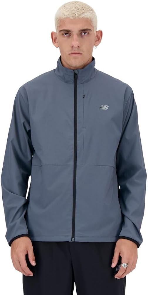 New Balance mens Stretch Woven Jacket