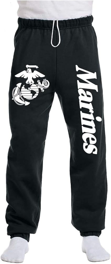 Lucky Ride USMC Marines Sweatpants US Marine Clothing Sweat Pants