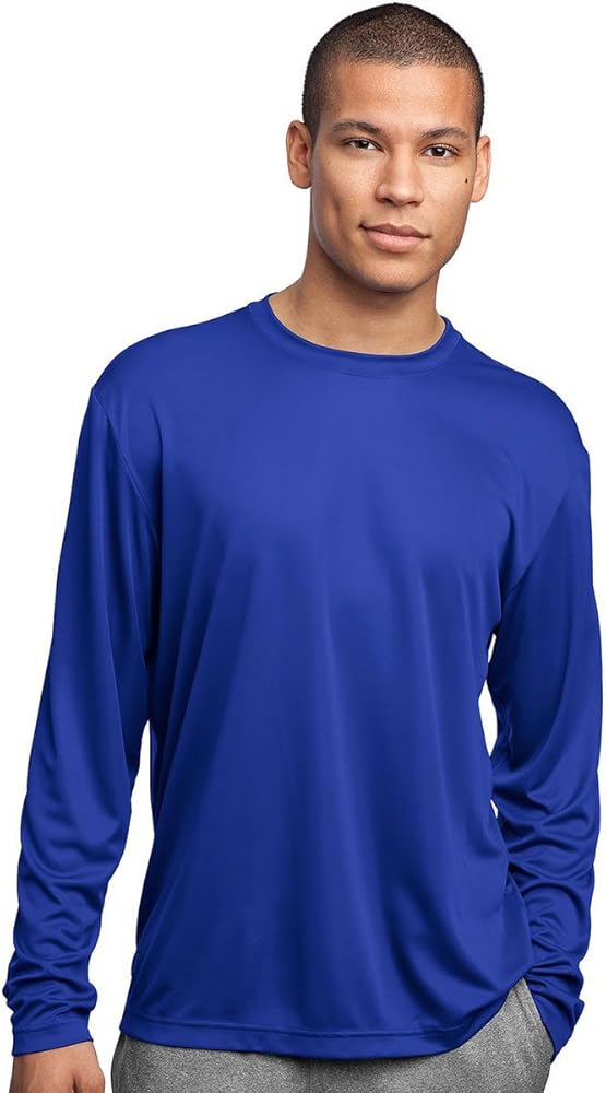 Sport-Tek Men's Comfort Long Sleeve Competitor T-Shirt_True Royal_Medium