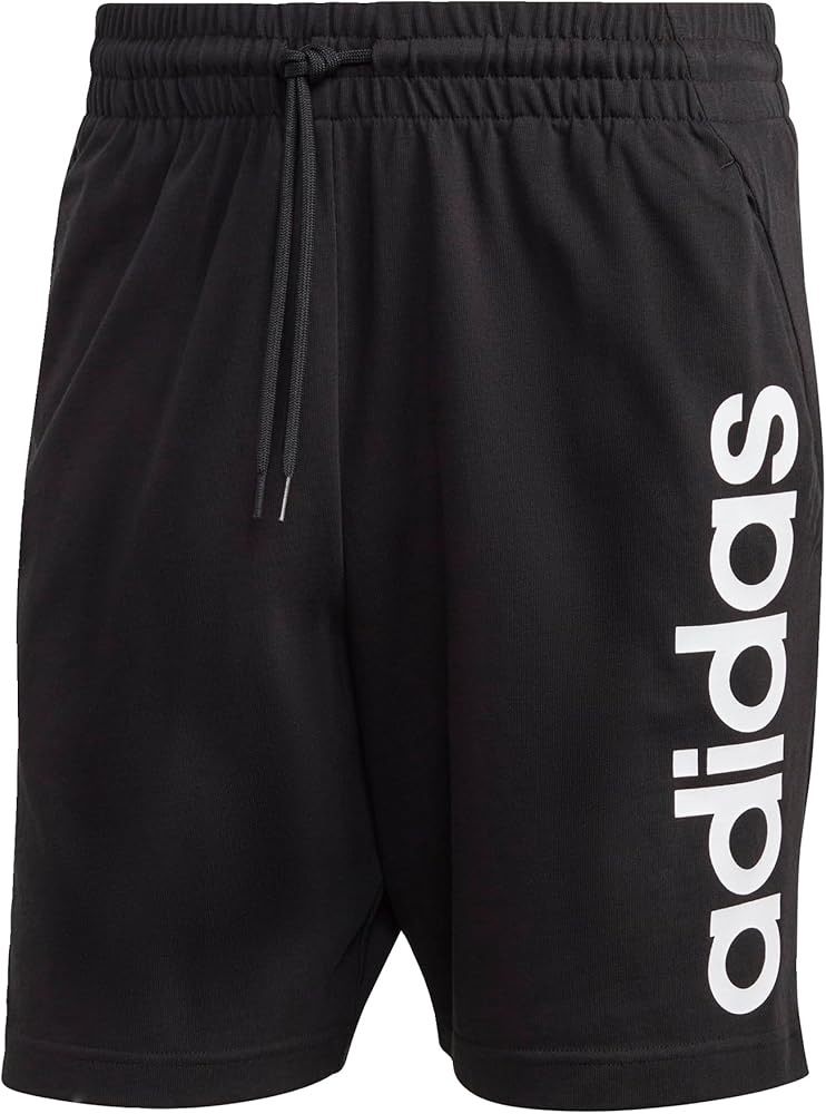 adidas Men's Aeroready Essentials Single Jersey Linear Logo Shorts