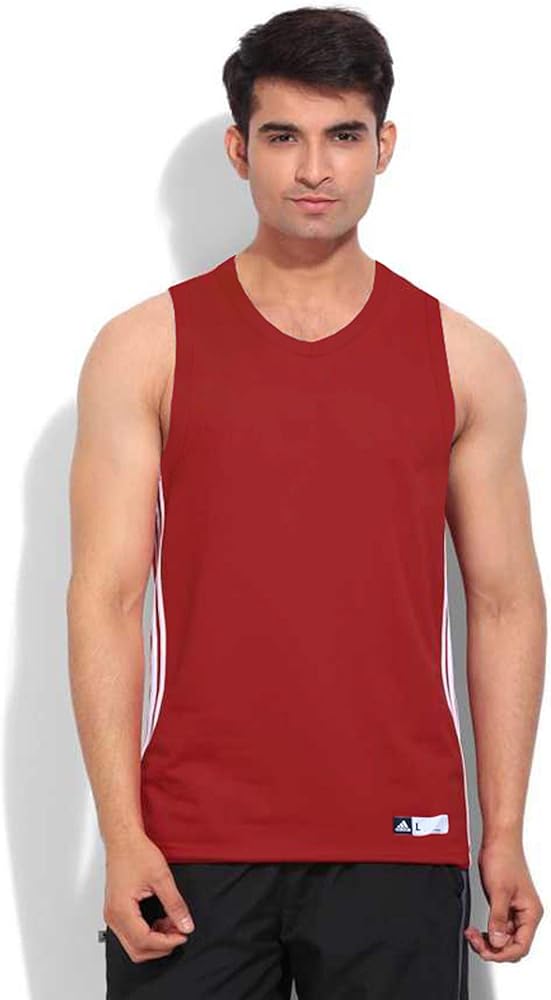 adidas Men's Aeroready Designed 2 Move Sport 3-Stripes Tank Top