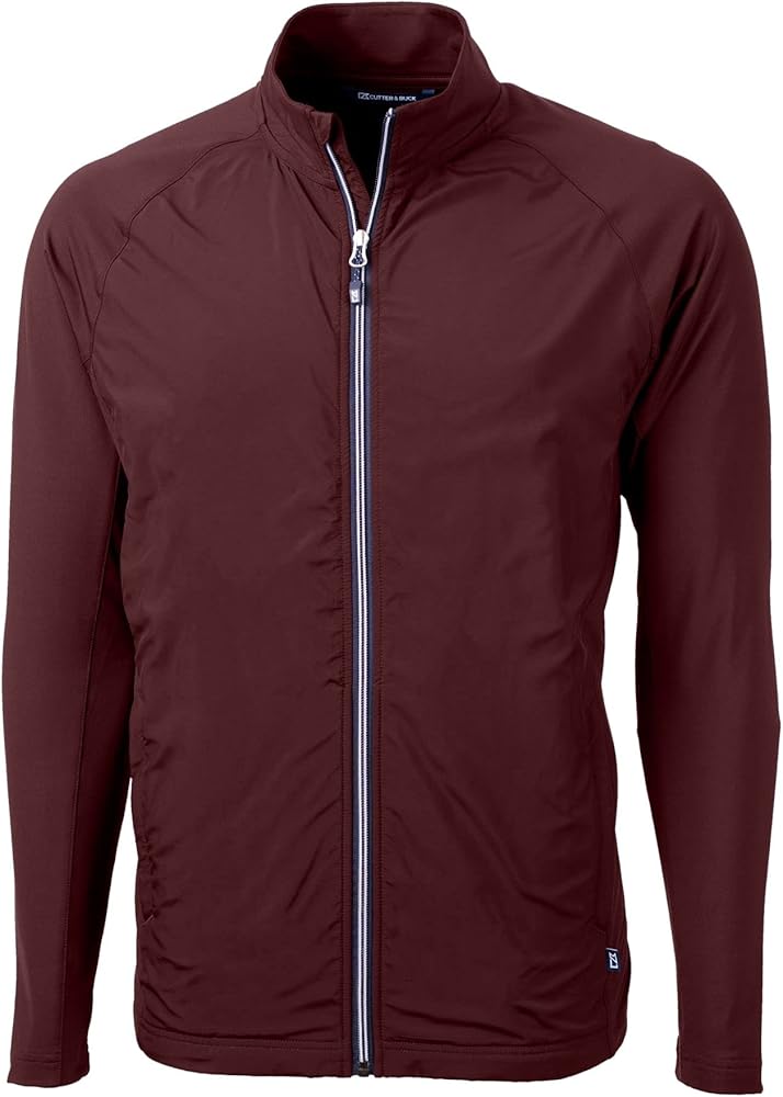 Cutter & Buck Adapt Eco Knit Hybrid Recycled Mens Full Zip Jacket