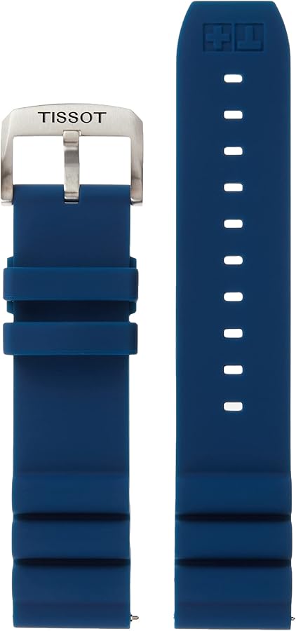 Tissot Watch Strap T852047175, Blue