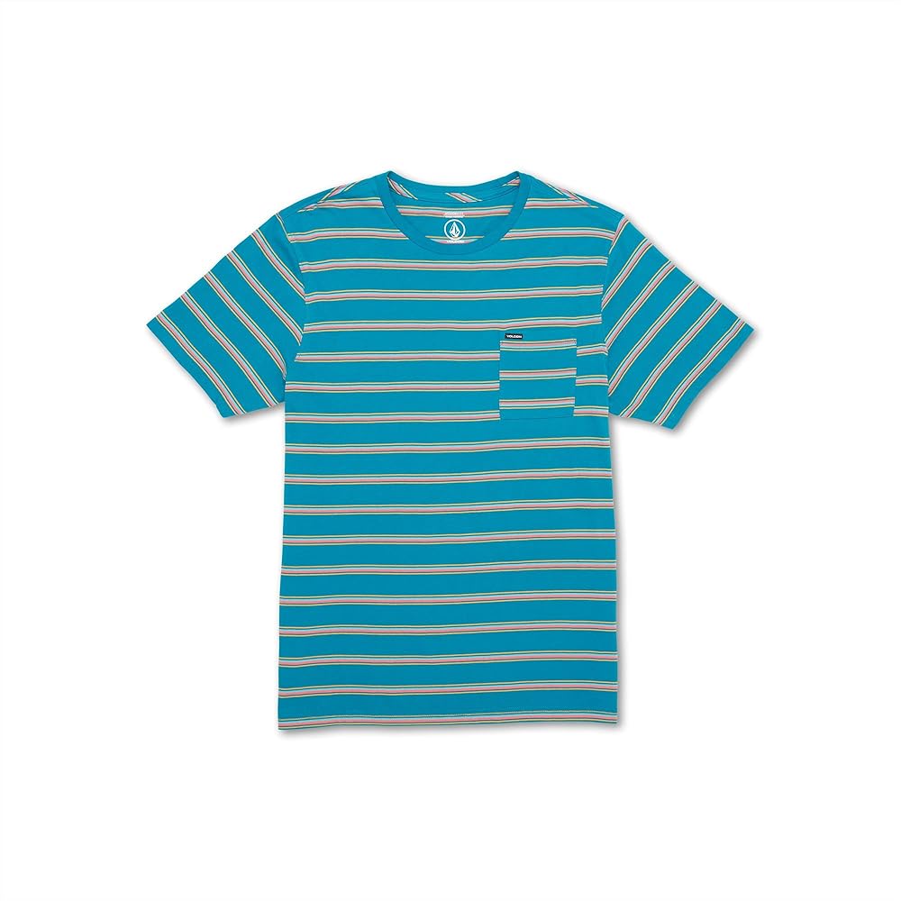 Volcom Men's Regular Ayers Crew Striped Shirt