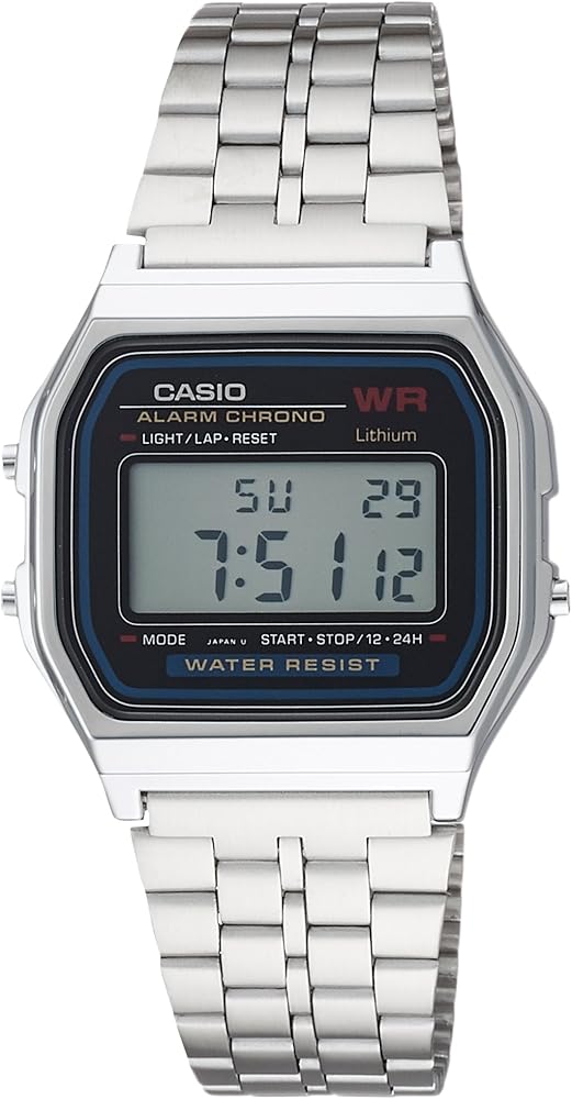 Casio A159W-N1DF Classic Digital Bracelet Watch