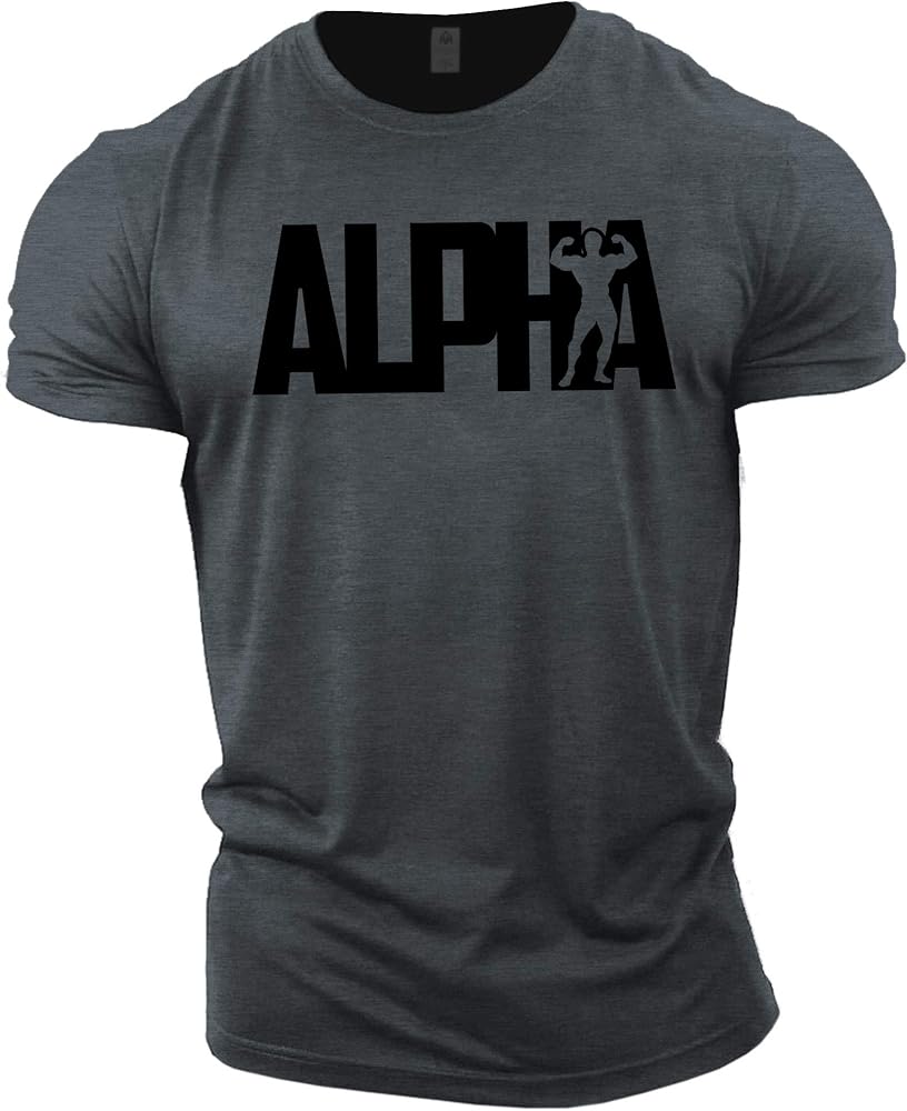 Alpha Gym T-Shirt - Bodybuilding Workout Training Top