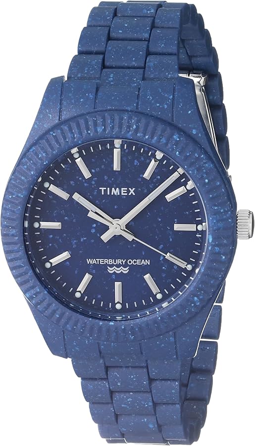 Timex Men's Waterbury Ocean Recycled Plastic 42mm Watch