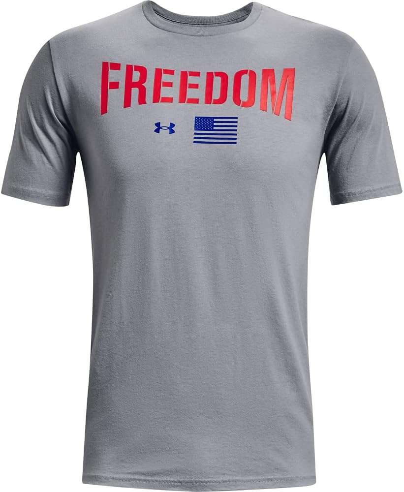 Under Armour Men's New Freedom Lockup Flag T-Shirt