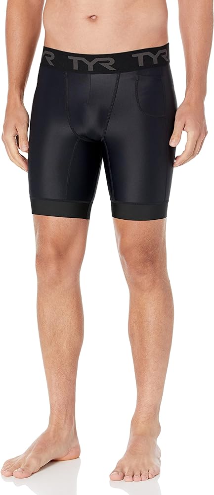 TYR Men's Athletic Performance Workout Compression Short