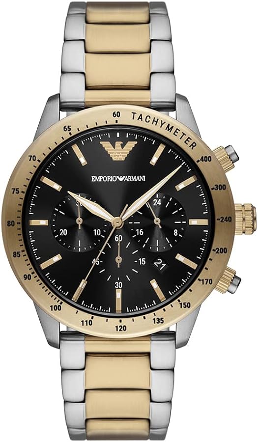 Emporio Armani Men's Chronograph Two-Tone Stainless Steel Watch (Model: AR11521)