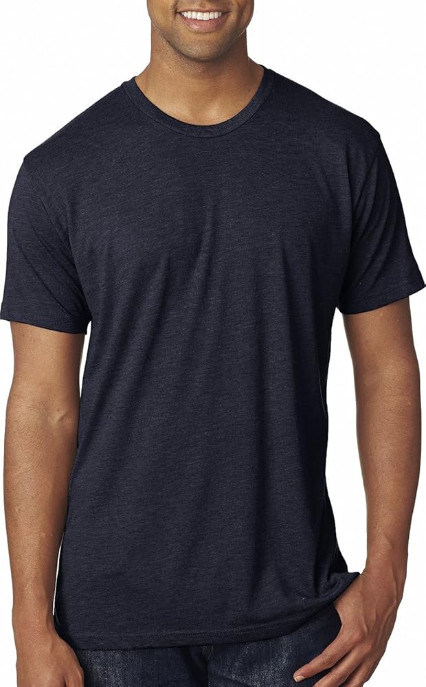 Next Level NL6010 Men's Tri-Blend 50% Polyester/25% Cotton/25% Rayon Crew Neck Tee