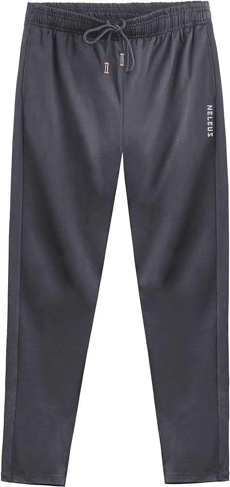 NELEUS Men's Workout Athletic Running Tapered Pants