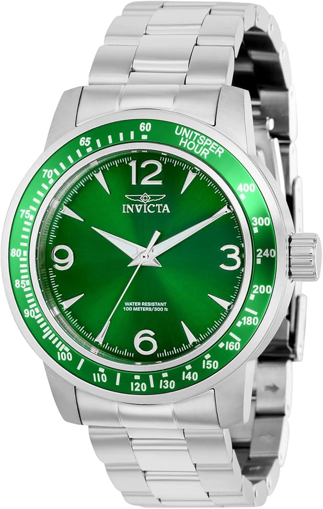 Invicta Men's 38527 Specialty Quartz Green Dial Watch