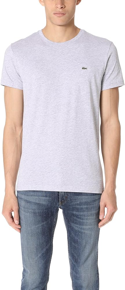 Lacoste Men's Short Sleeve Pima Crew Neck Tee