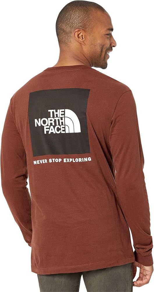 Men's Long Sleeve Box NSE Tee - Heritage Orange