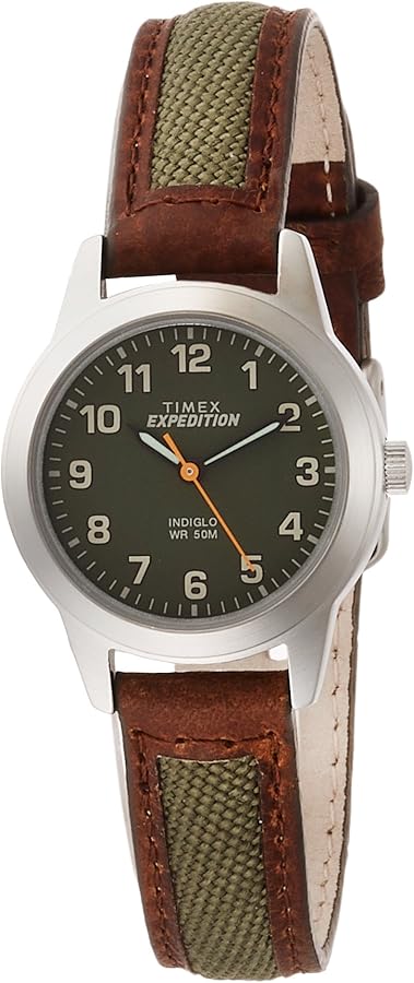 Timex Expedition Field Mini 26 mm Green Dial Watch TW4B12000